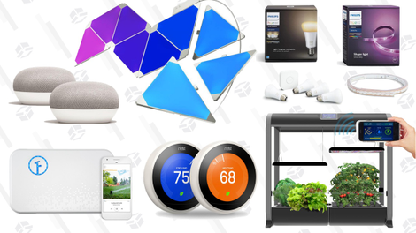 Illustration for article titled Thursday's Best Deals: Samsung's Best TV, Refurbished iPads, Coffee Makers, Smart Home Lighting, and More